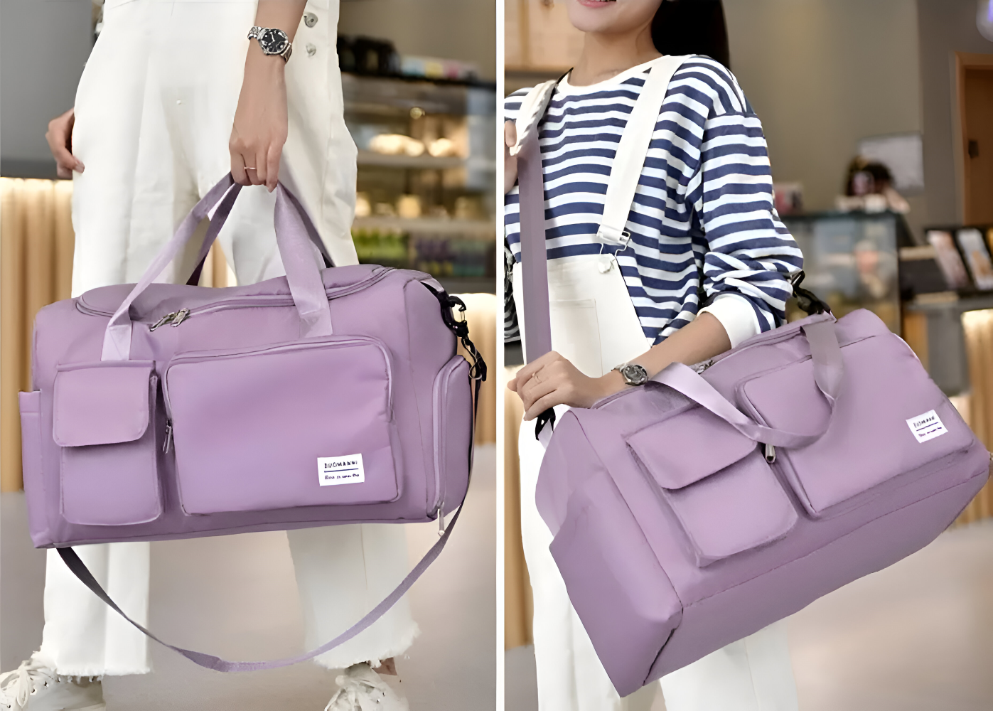 BowLift | Waterproof Travel Bag with Shoe Compartment – Lightweight Weekend Bag with Plenty of Storage Space