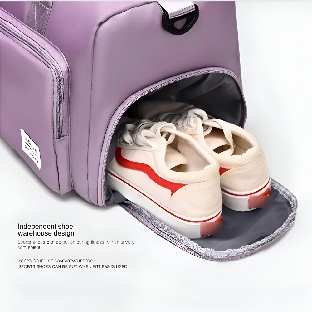 BowLift | Waterproof Travel Bag with Shoe Compartment – Lightweight Weekend Bag with Plenty of Storage Space