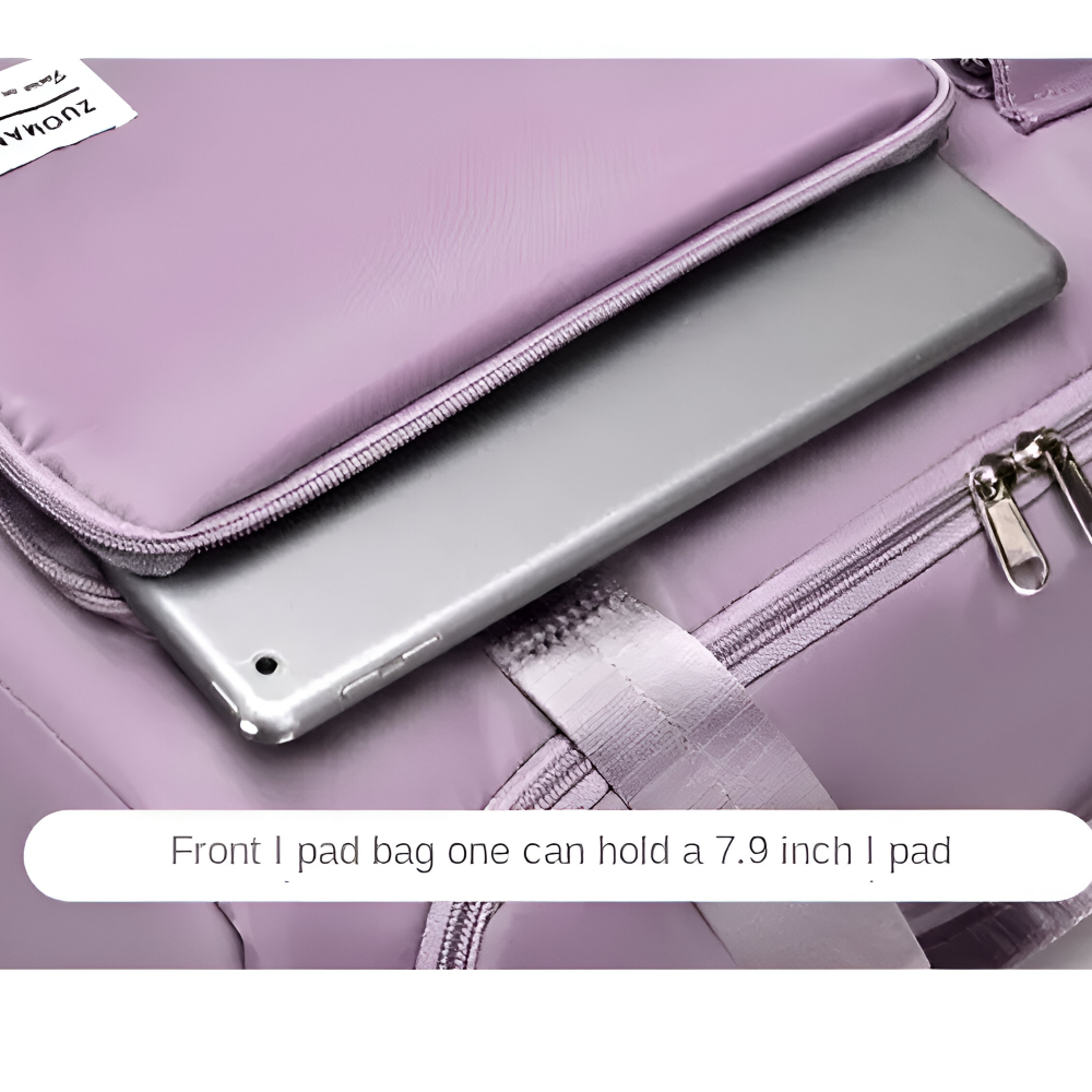 Waterproof Travel Bag with Shoe Compartment – Lightweight Weekend Bag with Plenty of Storage | Bowlift