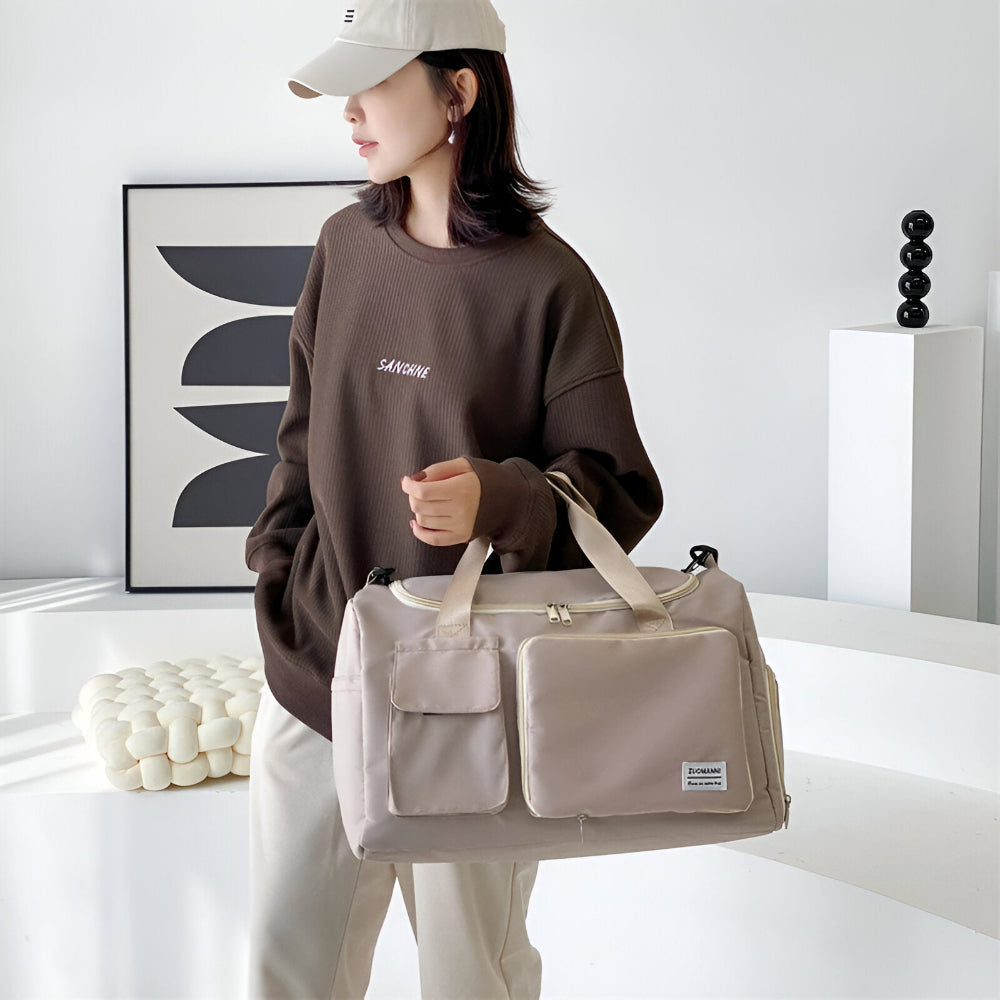 BowLift | Waterproof Travel Bag with Shoe Compartment – Lightweight Weekend Bag with Plenty of Storage Space