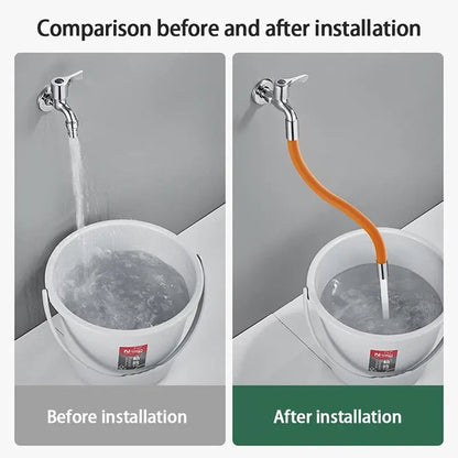 BowLift | Flexible 360° Faucet Extender – Easy Water Access