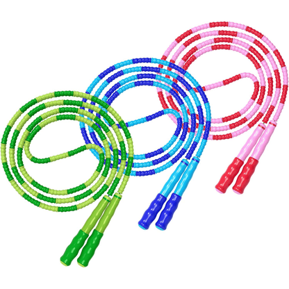 Skanto | Flexirope – Adjustable Beaded Jump Rope for Effective Cardio Training