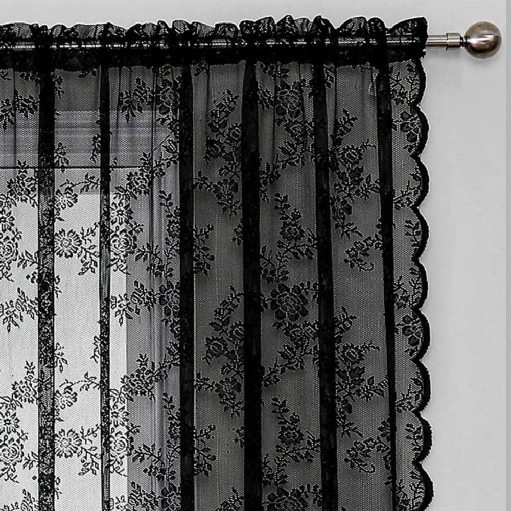 Skanto | Floral Grace Sheer Curtains