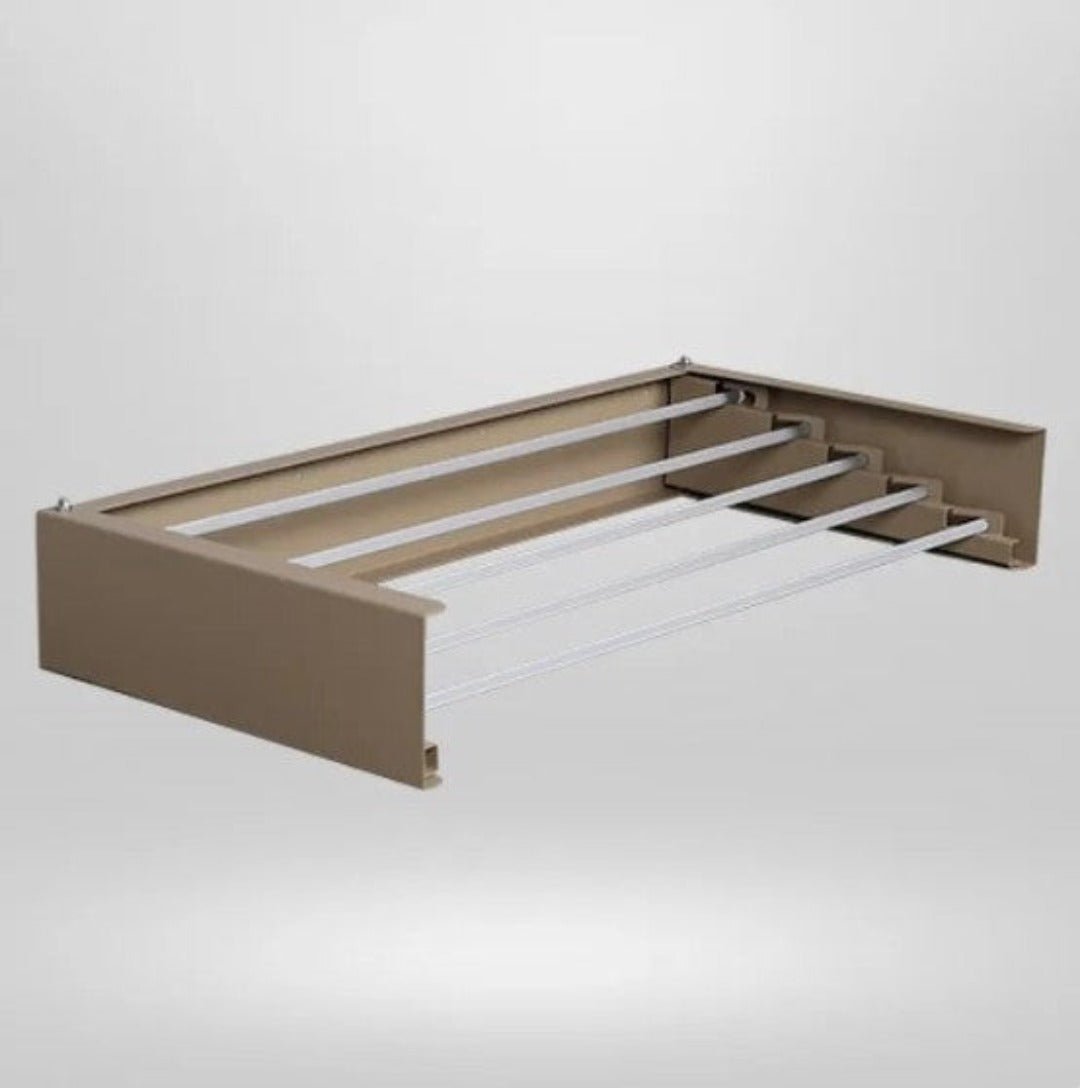Wall-mounted drying system for clothes, foldable | Skanto