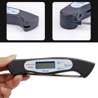Skanto Foldable Instant-Read Digital Meat Thermometer
