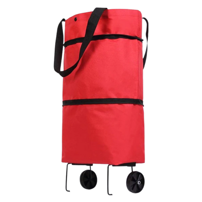 Foldable Shopping Bag with Wheels 30L