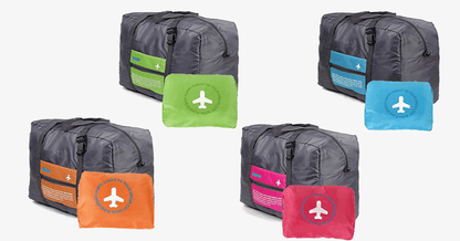Skanto | Foldable Duffel Bag - Made of Nylon with Durability - Adjustable Straps - Sturdy Handle - Foldable Design