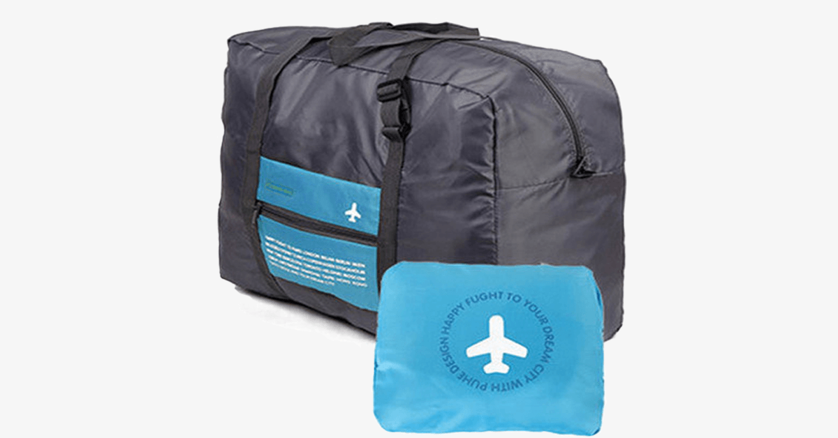 Skanto | Foldable Duffel Bag - Made of Nylon with Durability - Adjustable Straps - Sturdy Handle - Foldable Design