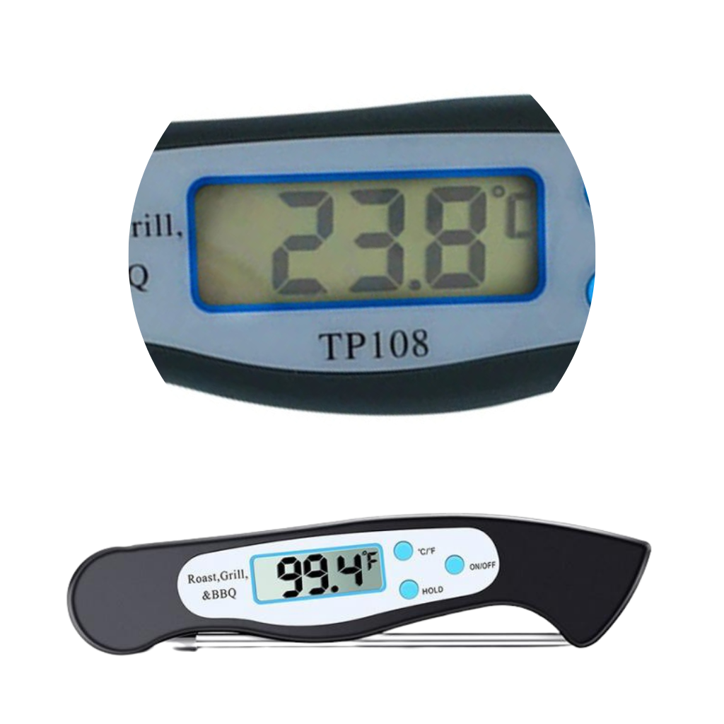 Skanto Foldable Instant-Read Digital Meat Thermometer