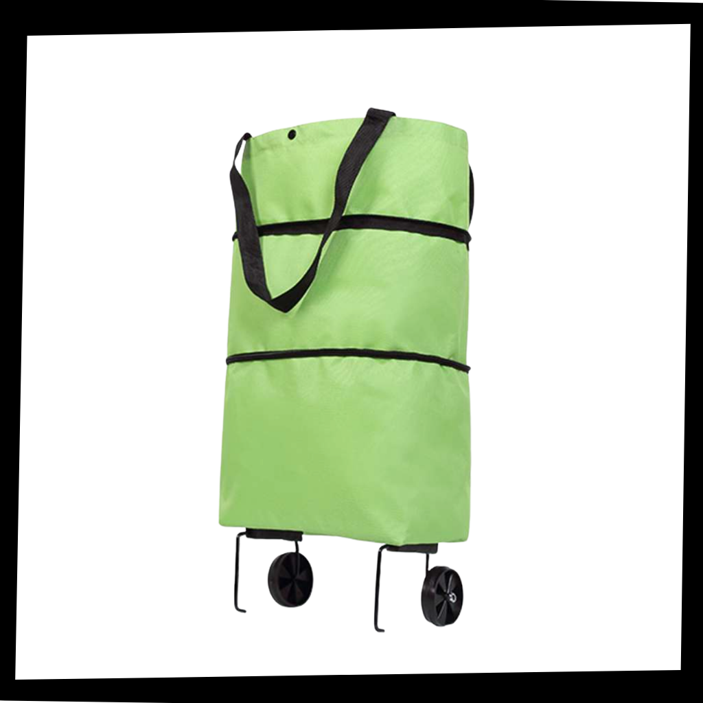 Foldable Shopping Bag with Wheels 30L