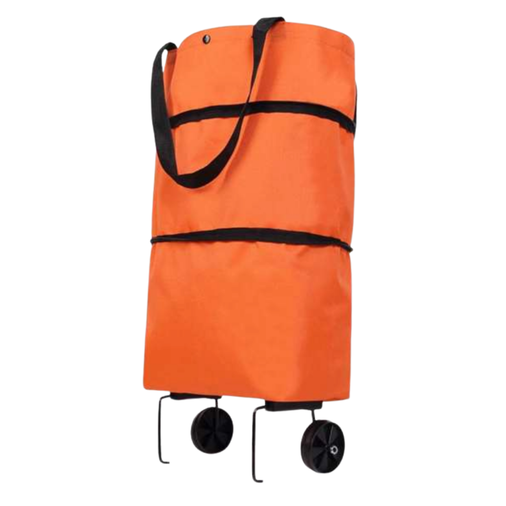Foldable Shopping Bag with Wheels 30L