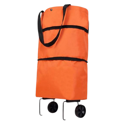Foldable Shopping Bag with Wheels 30L