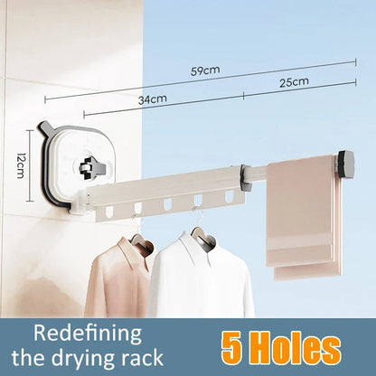 BowLift | Foldable Wall Mounted Drying Rack