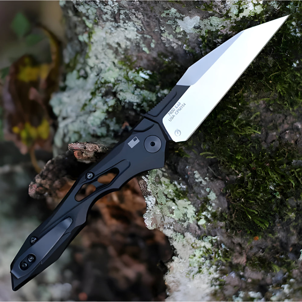 Folding Knife in Stainless Steel