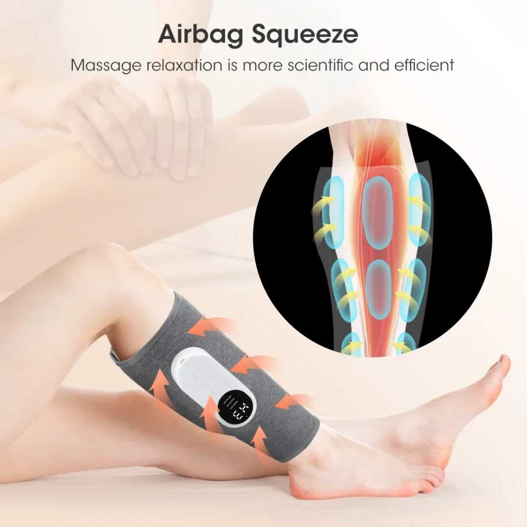 Skanto | Foot, Leg, and Calf Massager with Rechargeable Battery