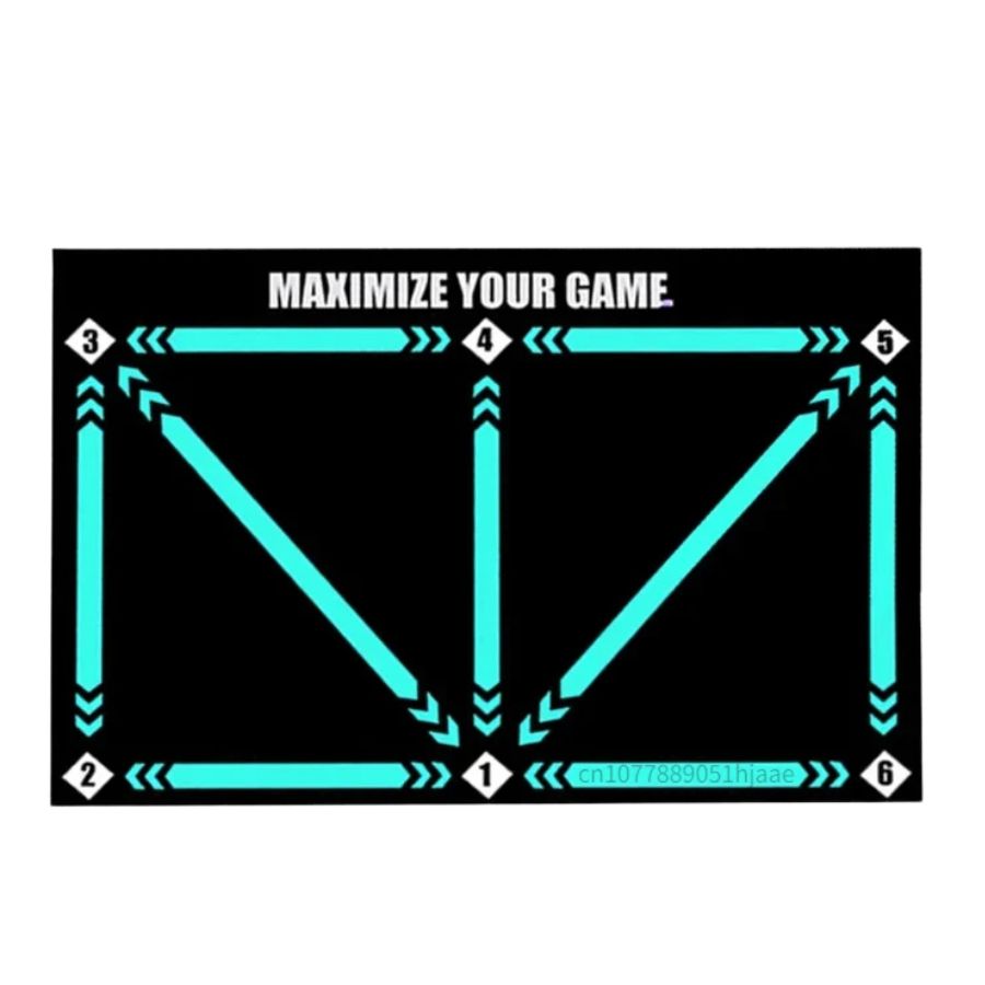 BowLift | Football Pro Training Mat | Anti-Slip, 2x2m Space & Video Program for Skill Enhancement and Home Training