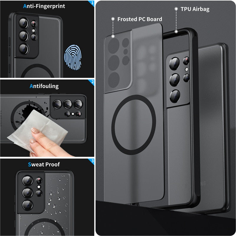 Brehn | Sandsberg shockproof magnetic case for Samsung