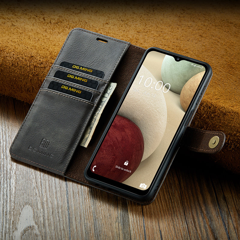 2-in-1 leather flip case with detachable cover for Samsung Galaxy