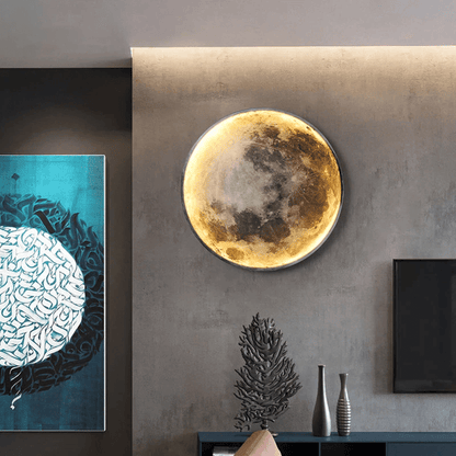Skanto | LunaGlow – Adjustable Moon Wall Lamp with LED Ambiance