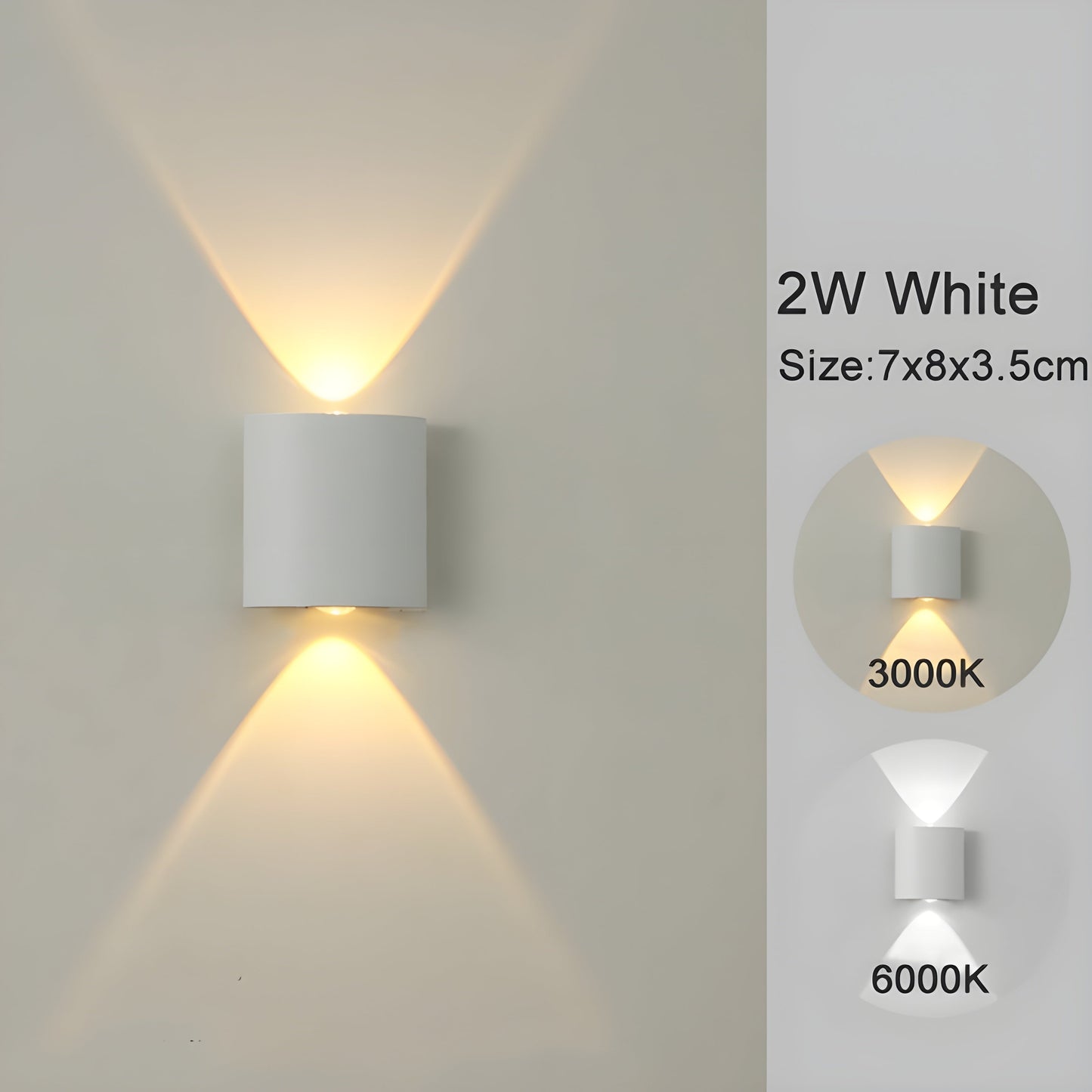 Skanto | LED Wall Mounted Lights for Indoor and Outdoor Areas