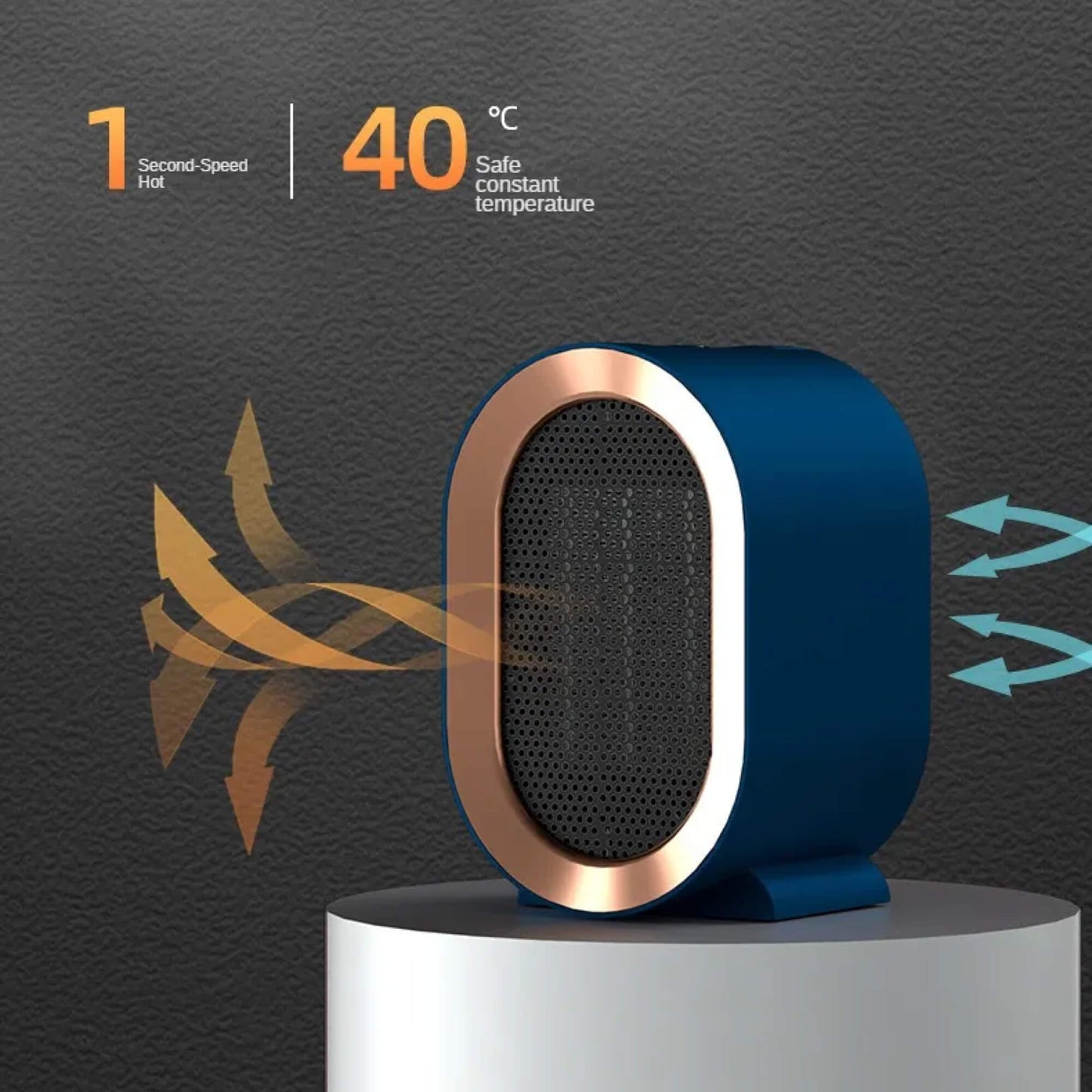 BowLift | Energy Efficient Portable Ceramic Space Heater Home Office