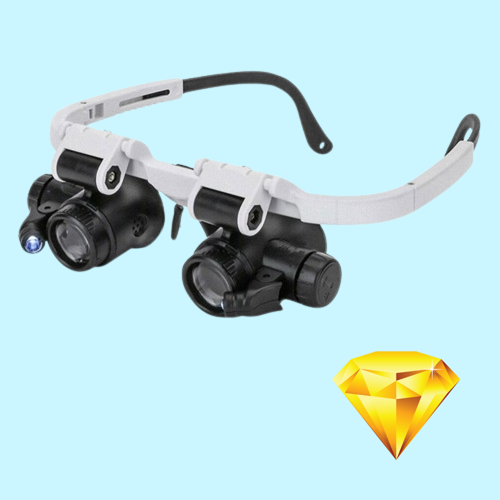 Skanto | Jewelry Making Magnifier Eyeglass Loupe