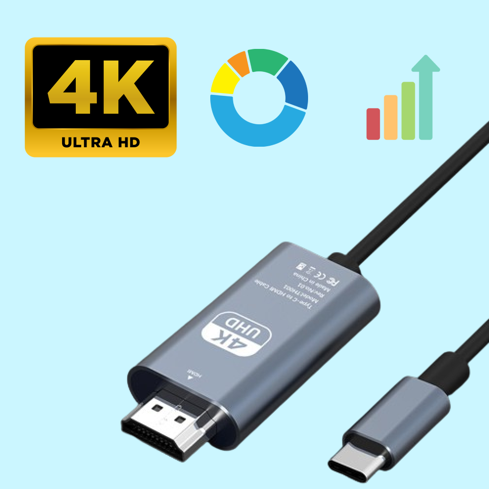 BowLift | Usb C to Hdmi Cable Cool Running Hdmi to USB C