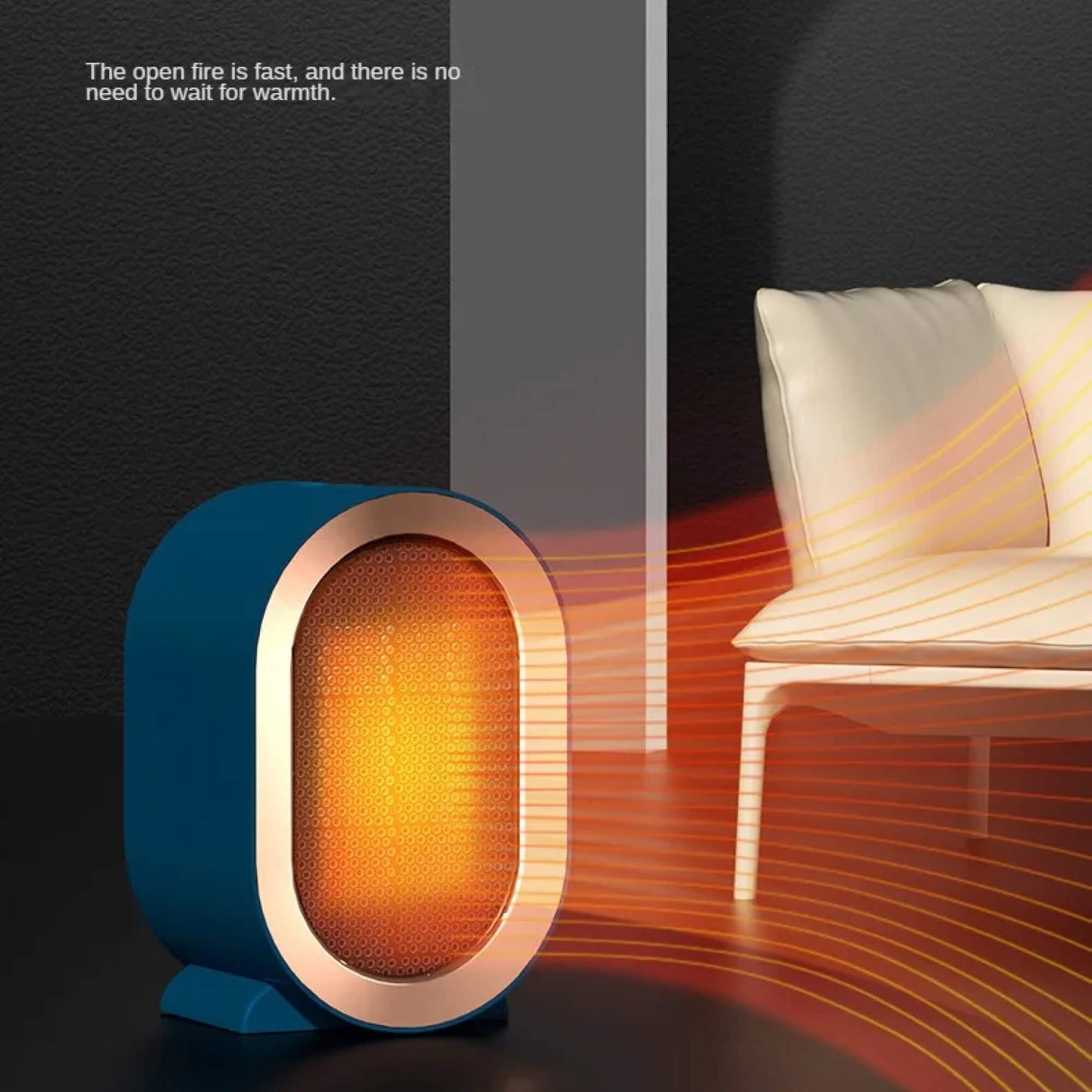 Skanto | Portable Ceramic Space Heater Energy Saving Quiet Heating