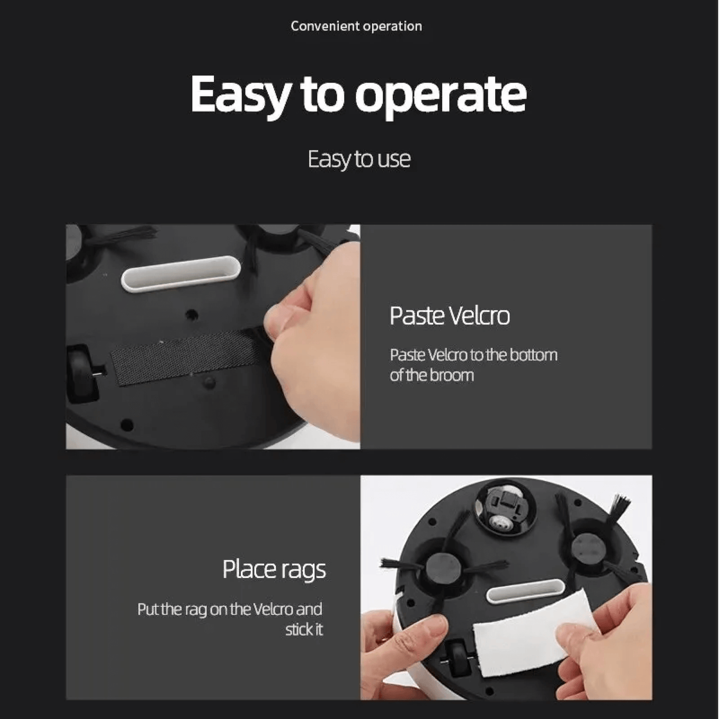 Skanto | Robot Vacuum Smart Automatic Floor Mop