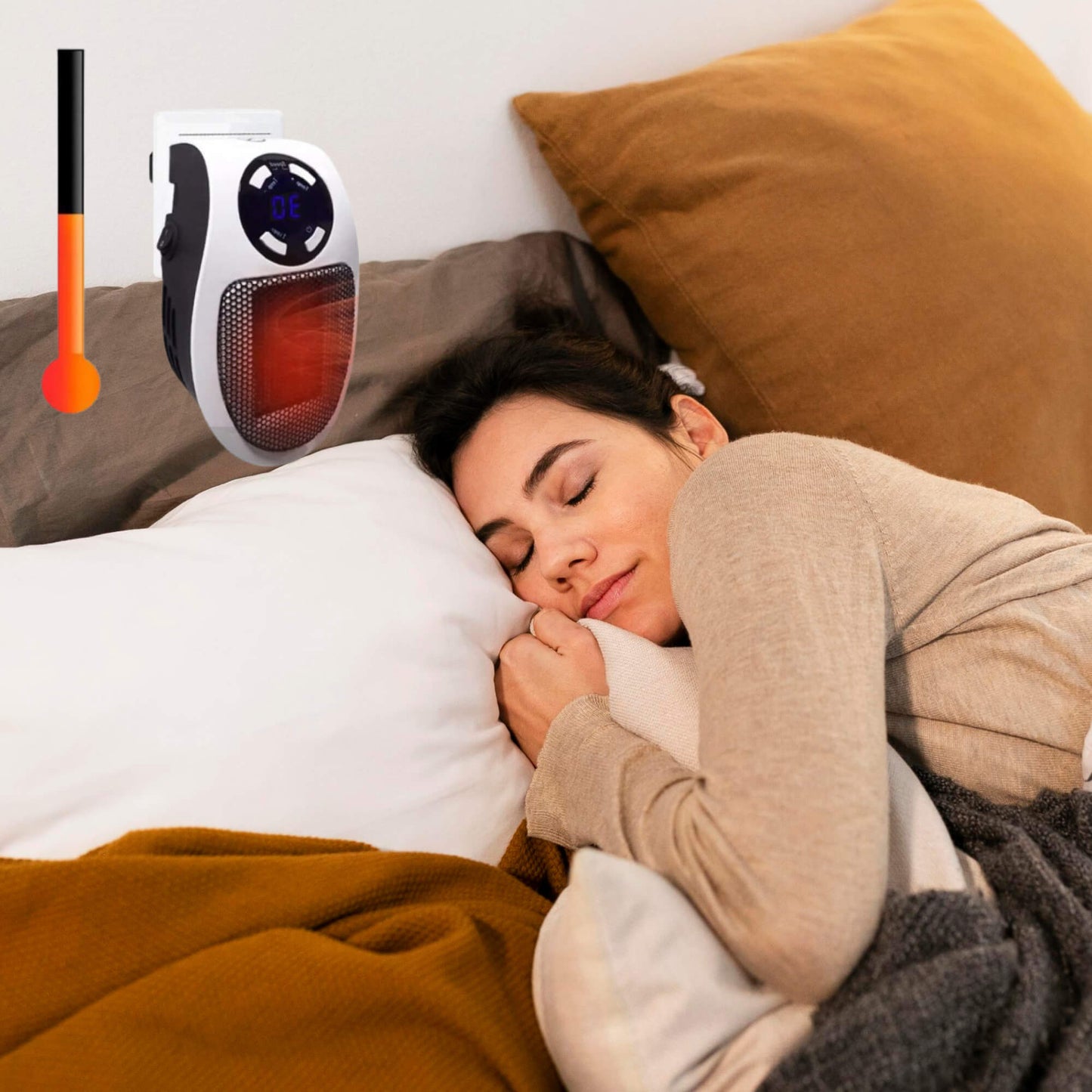 Skanto | Best Portable Electric Heater Energy Efficient Panel for Rooms and Spaces