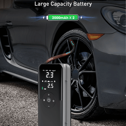 BowLift | Rechargeable Tyre Inflator Cordless Battery Powered Pump
