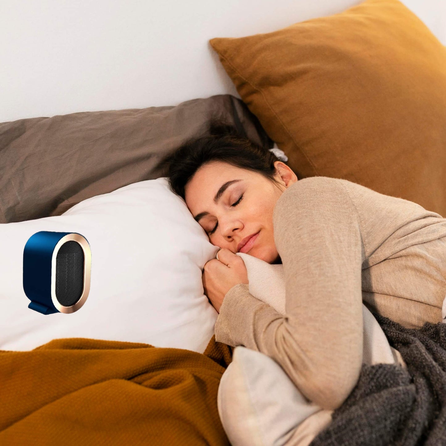 Skanto | Portable Ceramic Space Heater Energy Saving Quiet Heating