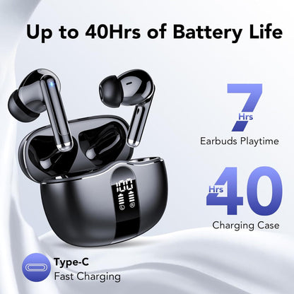 BowLift | Waterproof Bluetooth Earphones - Noise Cancelling Wireless Earbuds