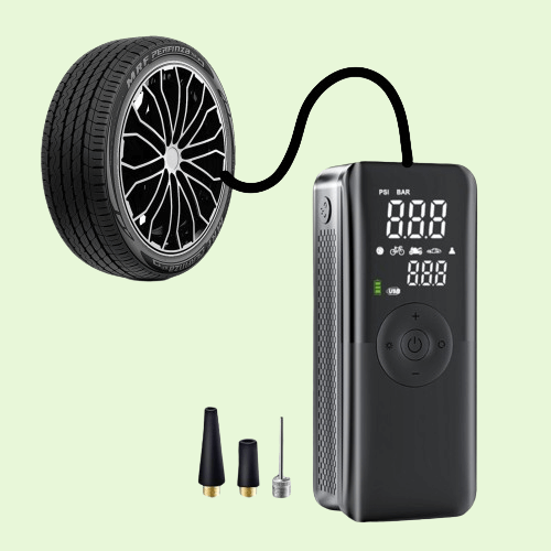 BowLift | Rechargeable Tyre Inflator Cordless Battery Powered Pump