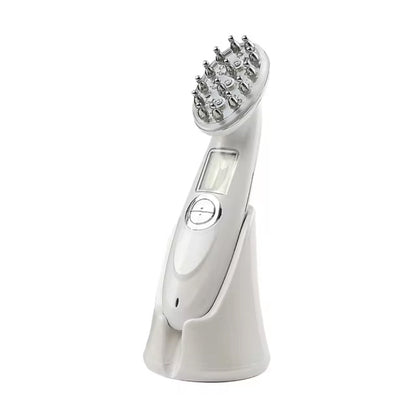 Skanto | Red Light Therapy for Hair Growth – Low-Level Laser Light Comb for Effective Hair Loss Treatment, Includes Hair Growth Brush for Better Results