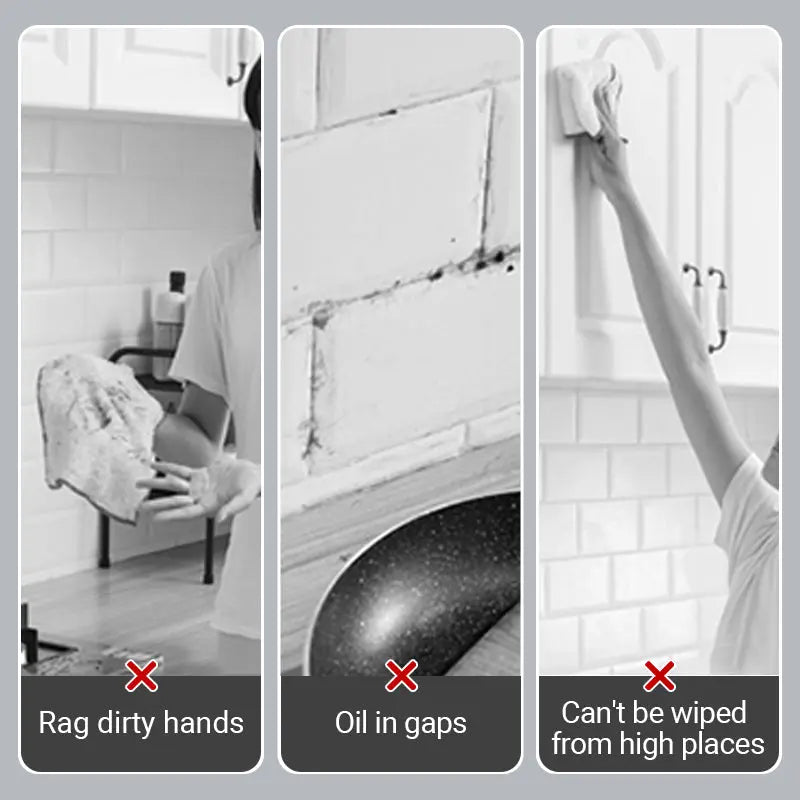 Hands-free Cleaning Mop for Wet Wipes – Clean without Bending