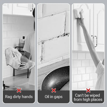 Hands-free Cleaning Mop for Wet Wipes – Clean without Bending