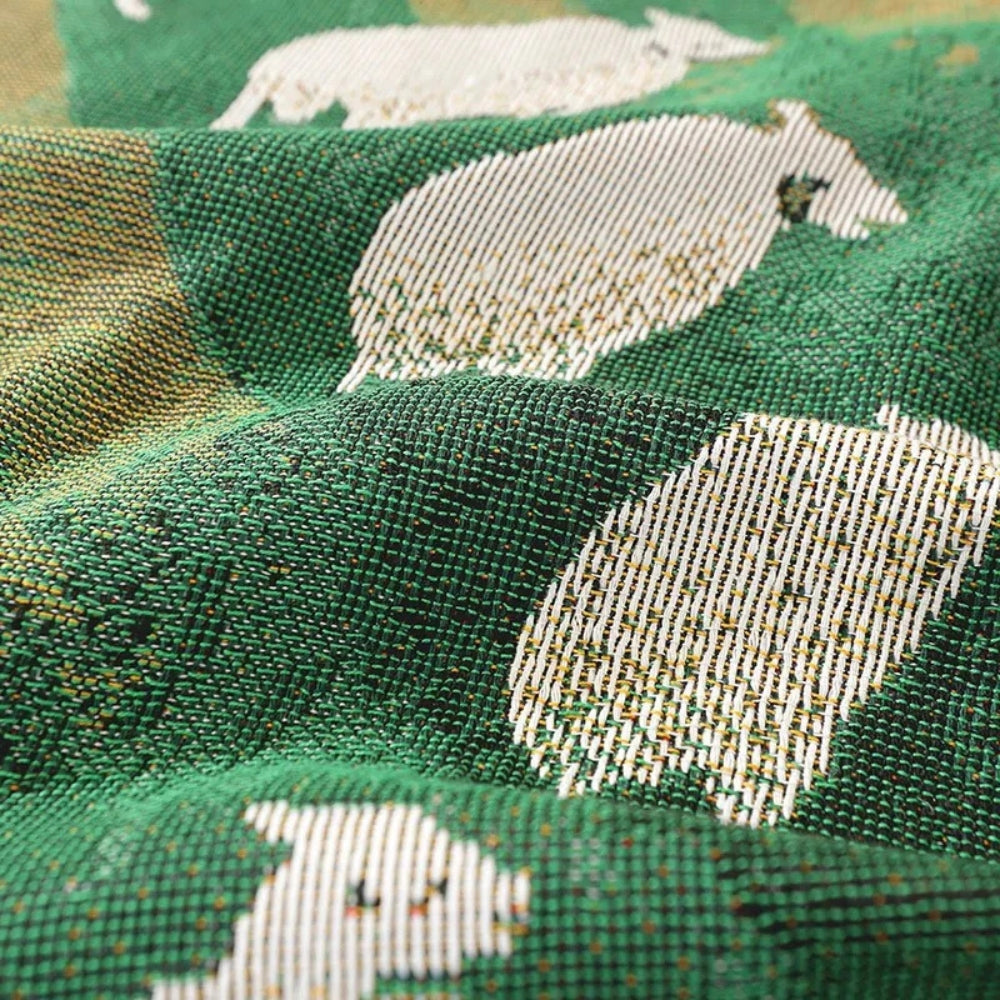 Skanto | Frida Sheep Woven Throw Blanket