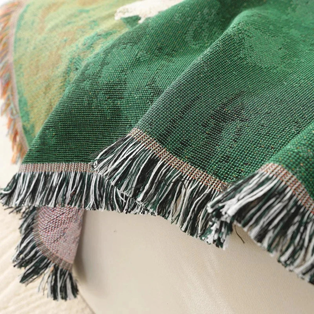 Skanto | Frida Sheep Woven Throw Blanket