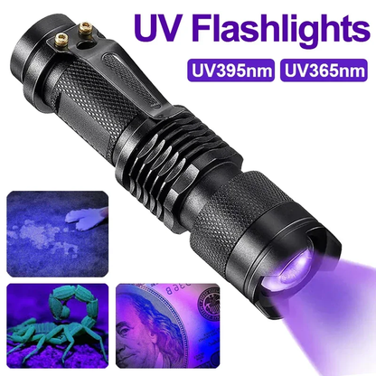 UV Flashlight for Urine and Stains Bowlift