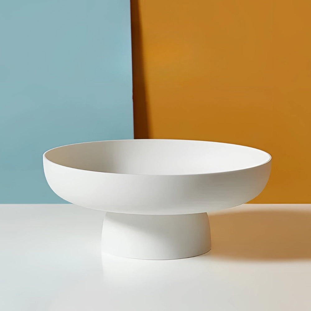 BowLift | Fruitful Elegance – Retro Fruit Bowl with Vintage Leaf Design & Ceramic Finish