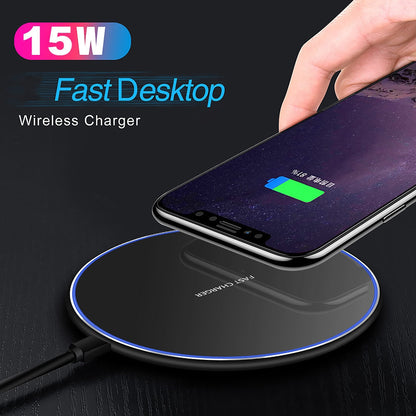 Skanto | 30W Fast Wireless Charging Station | Premium USB-C MagSafe Charger for Apple iPhone, Samsung & Android