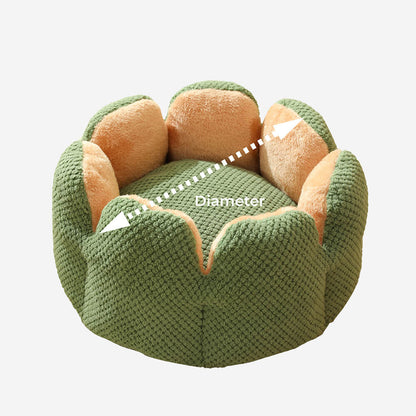 BowLift | Pet Bed Plush Flower Design for Cats Dogs