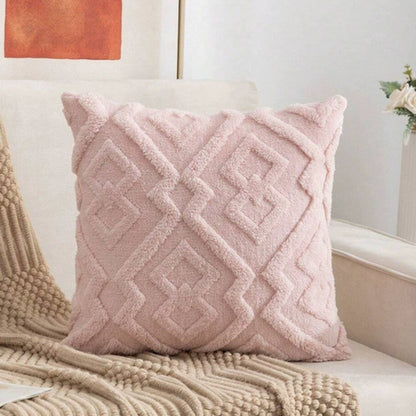 Skanto | Fuzzy Diamond Pattern Pillowcase