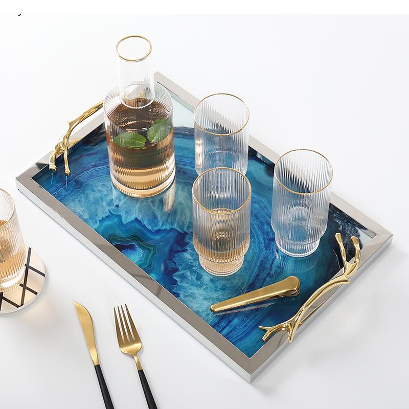 Blue Agate Tray Bowlift