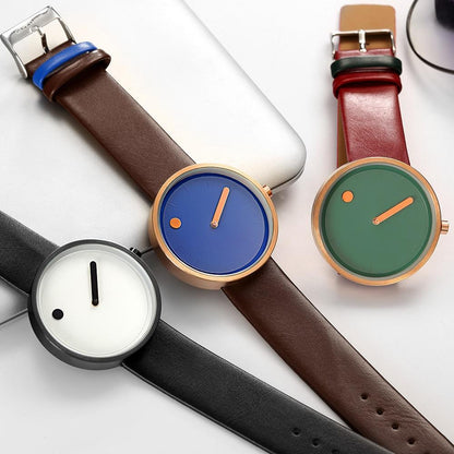 Brehn | IcoolGadgets Quartz Watch Men's Luxury Casual Black Japan Quartz Watch Simple Designer Fashion Watch male