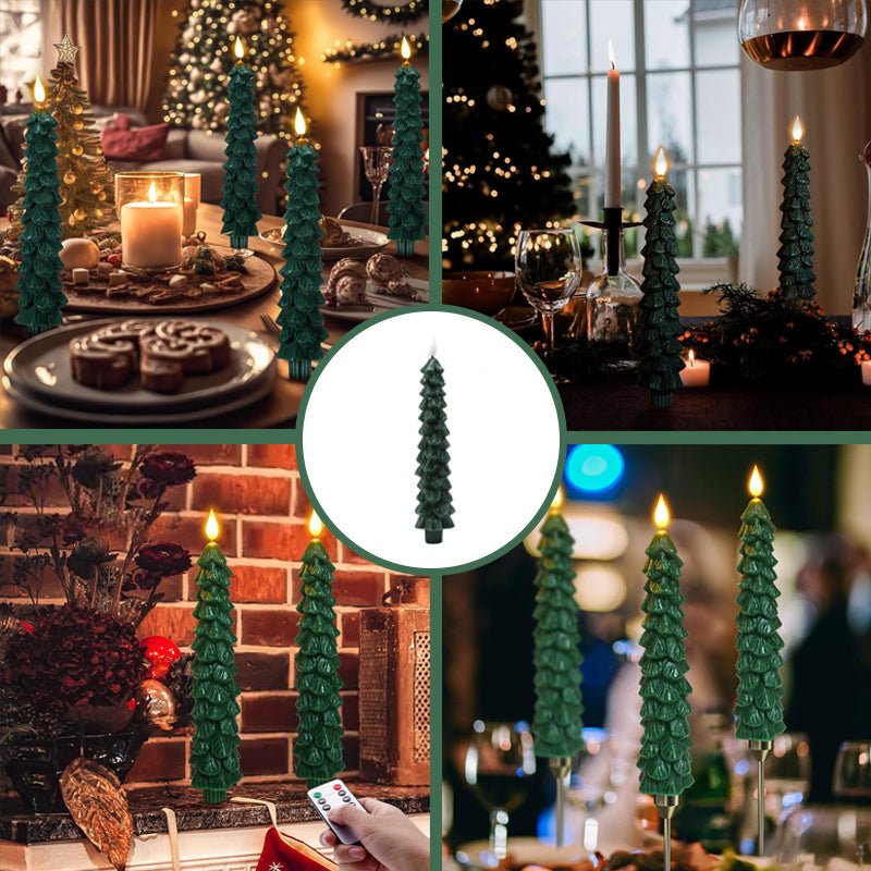 Skanto | Remote Controlled LED Candle for Magical Holiday Ambiance