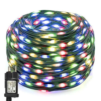 Skanto | Warm LED String Lights for Stylish Outdoor and Garden Decoration
