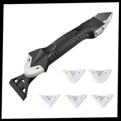 Multi-material Grout and Scraper Tool