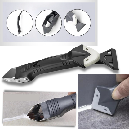 Multi-material Grout and Scraper Tool